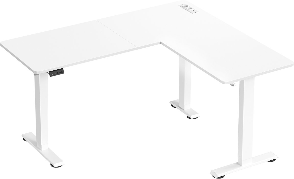 VASAGLE - Bureau - Met Stekkerdoos en Geheugenfunctie thumbnail 2