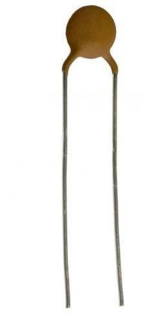 Keramische Condensator - Schijfcondensator Component - Elektronische Circuits - 50V 0.01uF - 4mm Diameter 3mm Pin