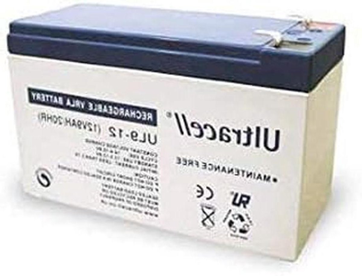 Oplaadbare Batterij - Accu 12V - Algemene Toepassingen - Hoge Kwaliteit Materialen - 15.1 x 6.5 x 9.3 cm
