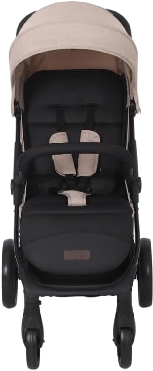 Buggy Grande Go - Reisbuggy Kinderwagen - Compact Vervoer - Verstelbare Rugleuning - 8.6 kg - Beige thumbnail 5