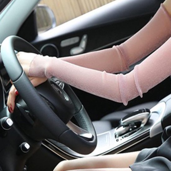 3 paar Dames Zonnebrandcrème Mouw IJszijde UV Bescherming Lange ArmVrouwen Outdoor Fietsen Sport Mouwen Ijs Mouwen 3 Color — afbeelding 4