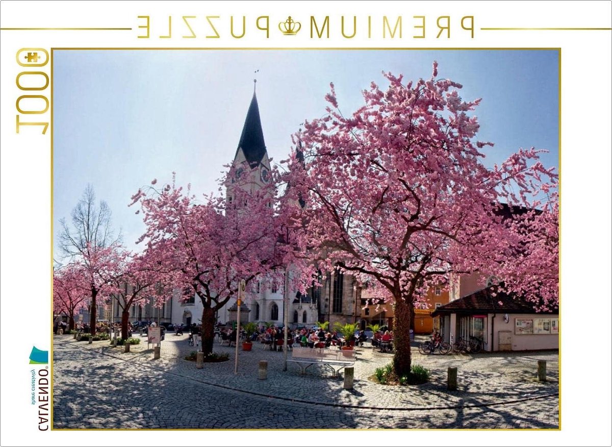 Legpuzzel 1000 Stukjes - Fotopuzzel Landschap - Ontspannend Tijdverdrijf - Hoge Kwaliteit Duits Werk - 64 x 48 cm