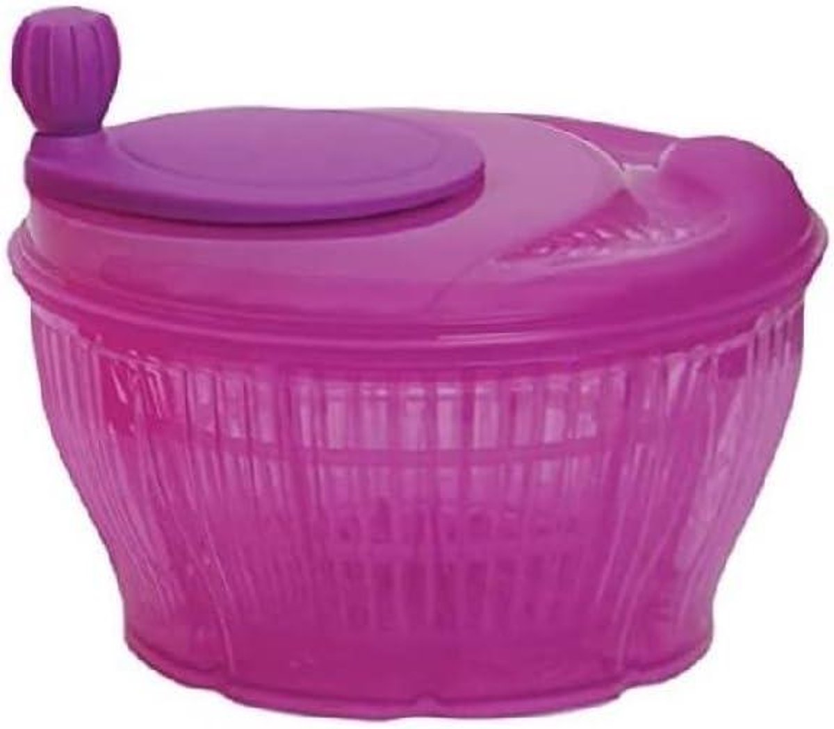 Salade Droger - Salade Centrifuge - Groenten Drogen - Vaatwasmachinebestendig - 24 cm - Lila