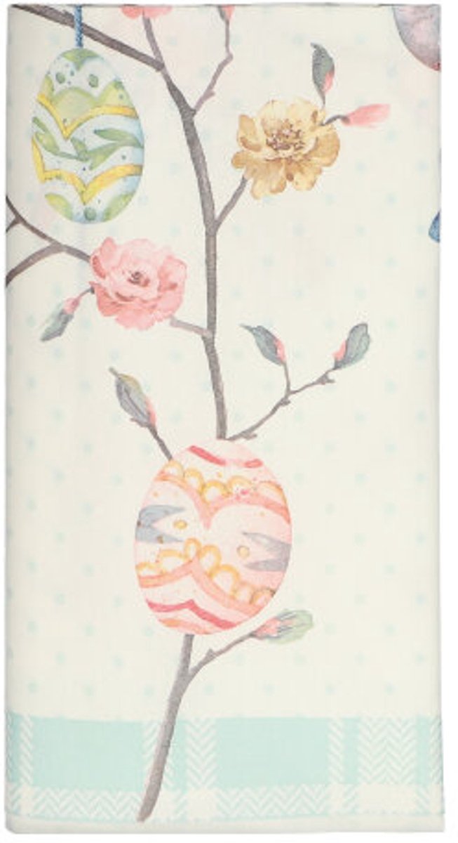 5x Tafelkleed Airlaid 120 cm x 180 cm Easter Branch