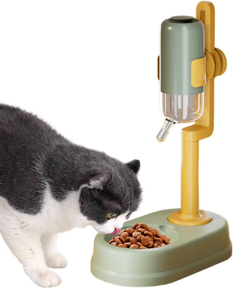 Huisdier Drinkfles - Automatische Waterbak - Constante Hydratatie - Staand Anti-Druppel Ontwerp - 750ml Capaciteit