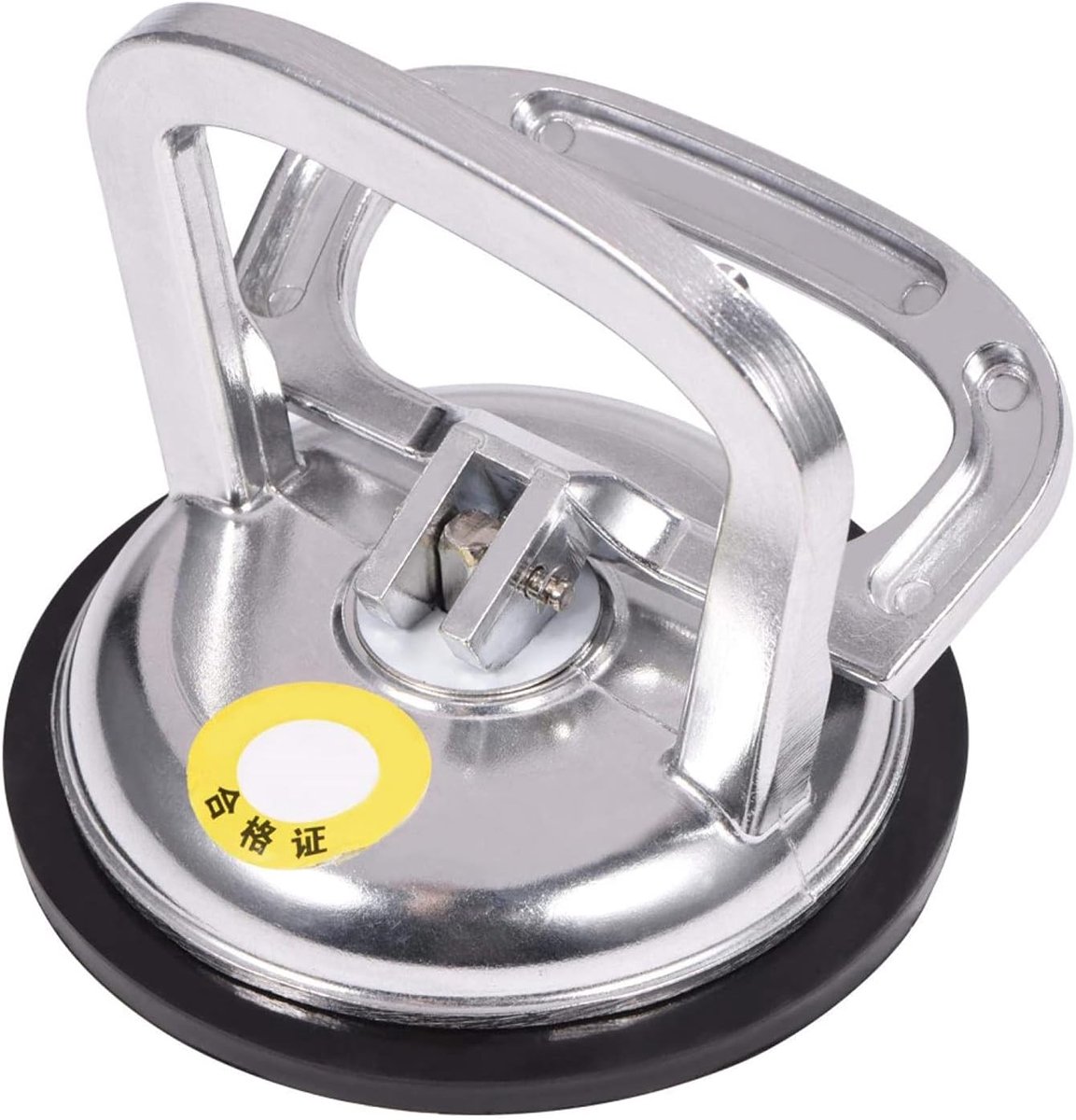 Zuignap Deukverwijderaar - Glaslifter Vacuüm Pad - Voorwerpen Verplaatsen - Hoge Hefcapaciteit - 12 cm Diameter - Zilver