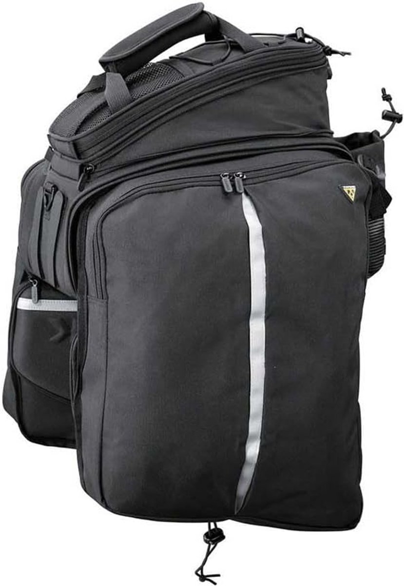 Fietsbagage Tas - Bagagedrager Tas - Fietstochten - Waterafstotend Materiaal - 19.4 Liter - Zwart