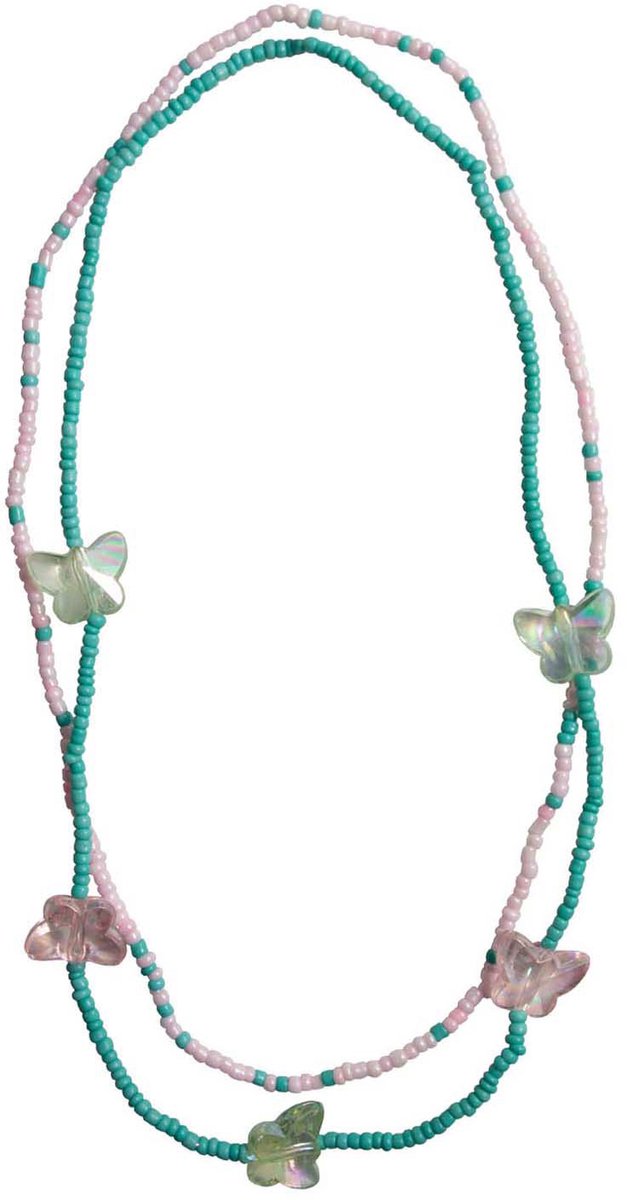 Great Pretenders ketting kindersieraad vlinder set kleurrijk speelgoed.