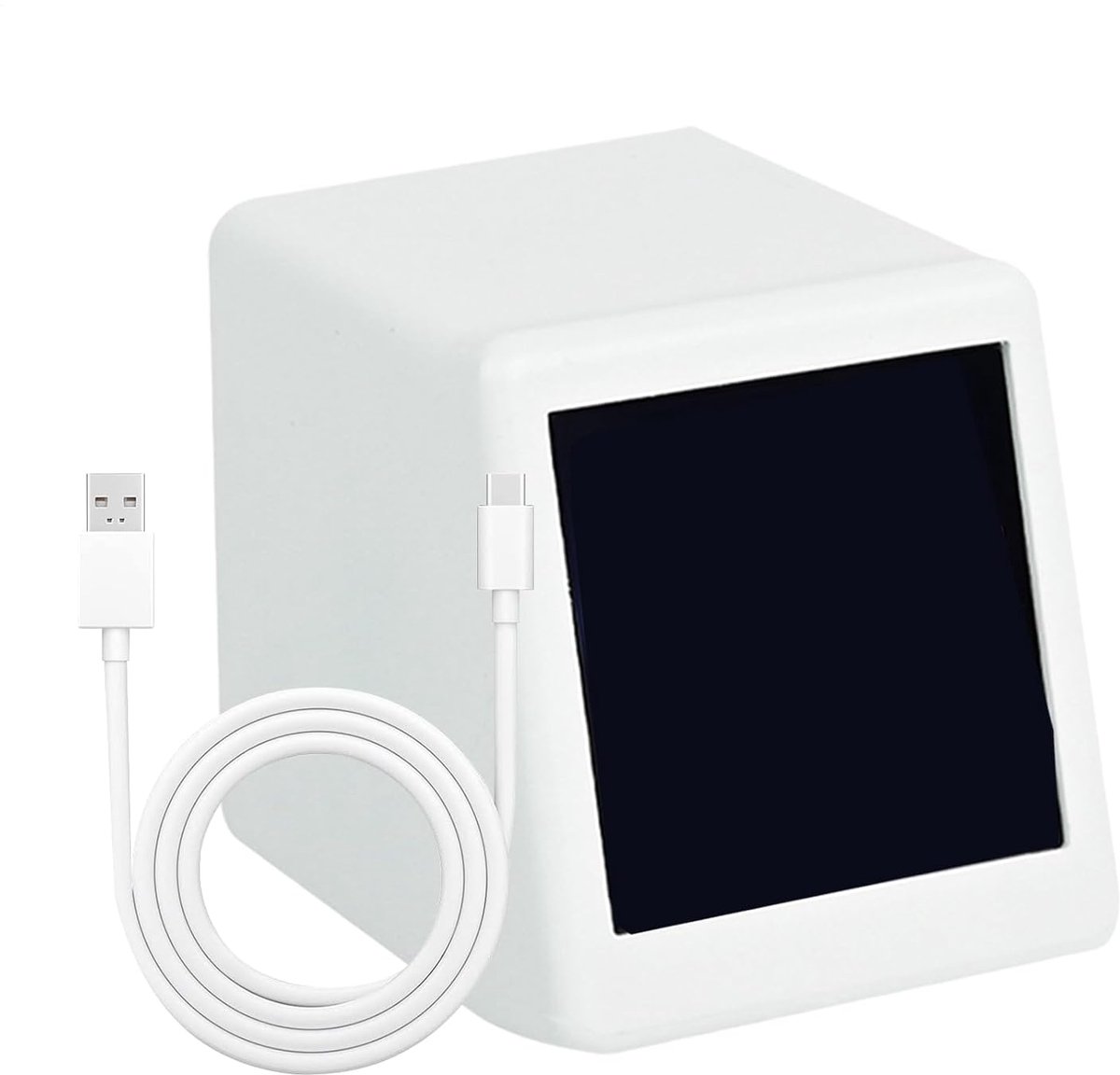 Weerstations Monitor - Digitale Klok - Desktop Decoratie - Wifi Connectiviteit - 189 inch Scherm - Zwart