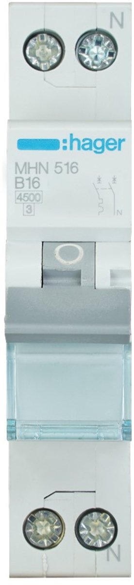 Hager MHN Stroomonderbreker - MHN516 - E2ZRU