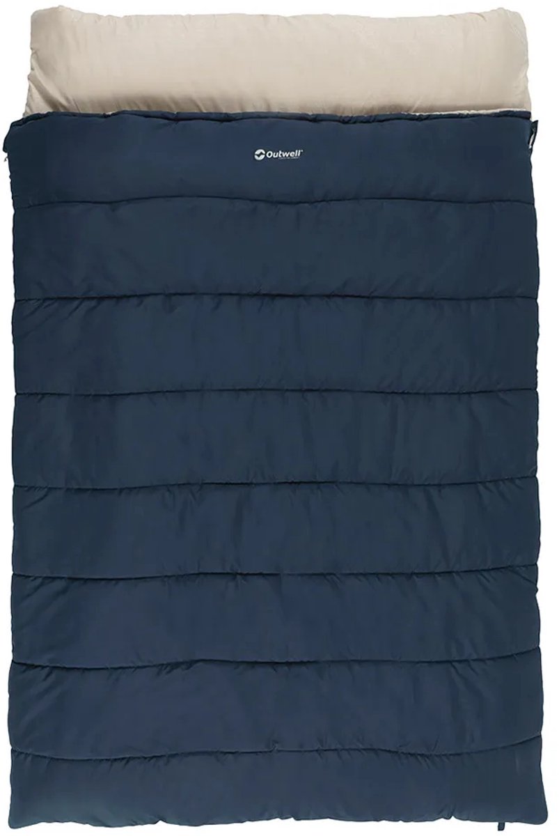 Outwell Contour Lux Double sac de couchage rectangulaire 2 personnes 145 x 220