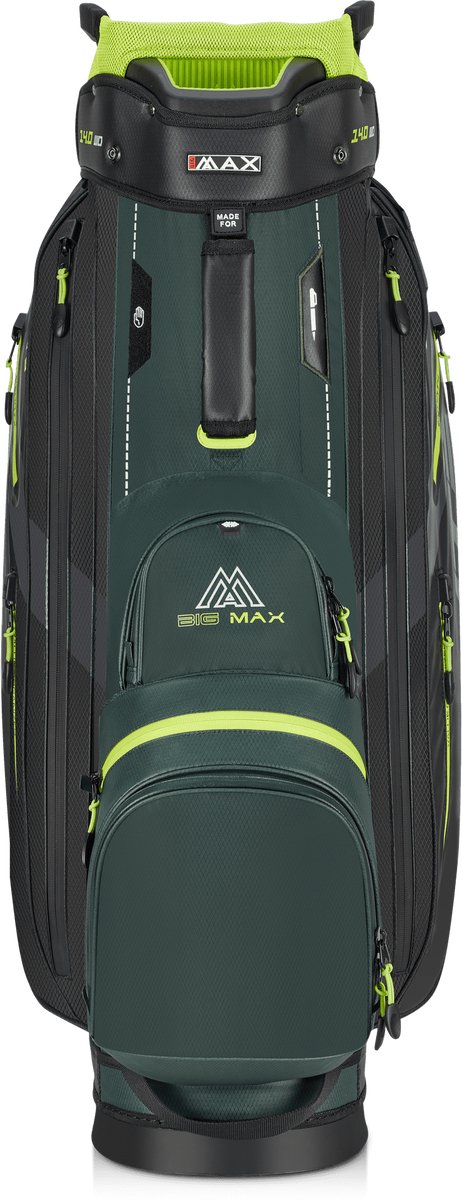Big Max Dri Lite Sport 3 - Waterwerende Golftas - Cartbag - Groen Zwart van Merkloos — afbeelding 5