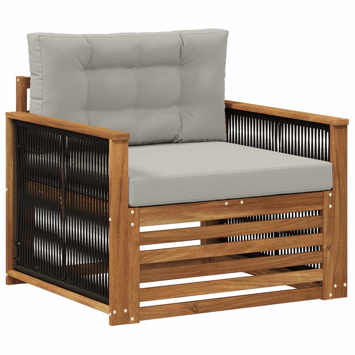 vidaXL - Buiten - Midden - Sofa - Naturel