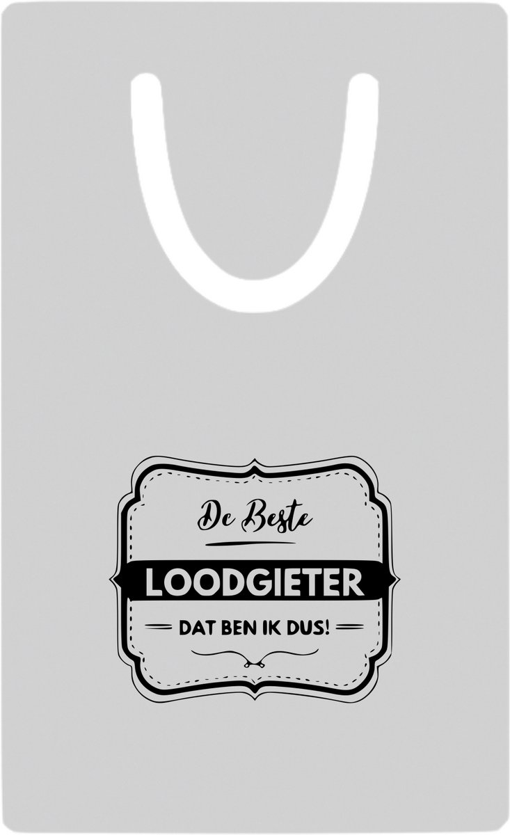 Hacebo® - De beste loodgieter dat ben ik dus metalen boekenlegger - Loodgieter - Vrienden familie - Collega - Cadeau Bladwijzer boekenleggers - 7.6 cm x 5cm