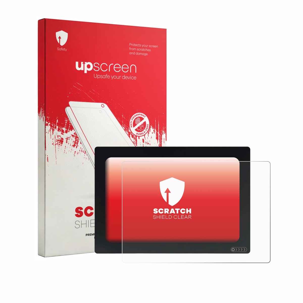 upscreen - Screenprotector voor Raymarine Axiom+ 12 - Folie Beschermfolie transparant