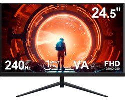Zyrex® Gaming Monitor 240hz - Gaming Monitor -Zwart - ‎‎16cm x 56cm x 42cm