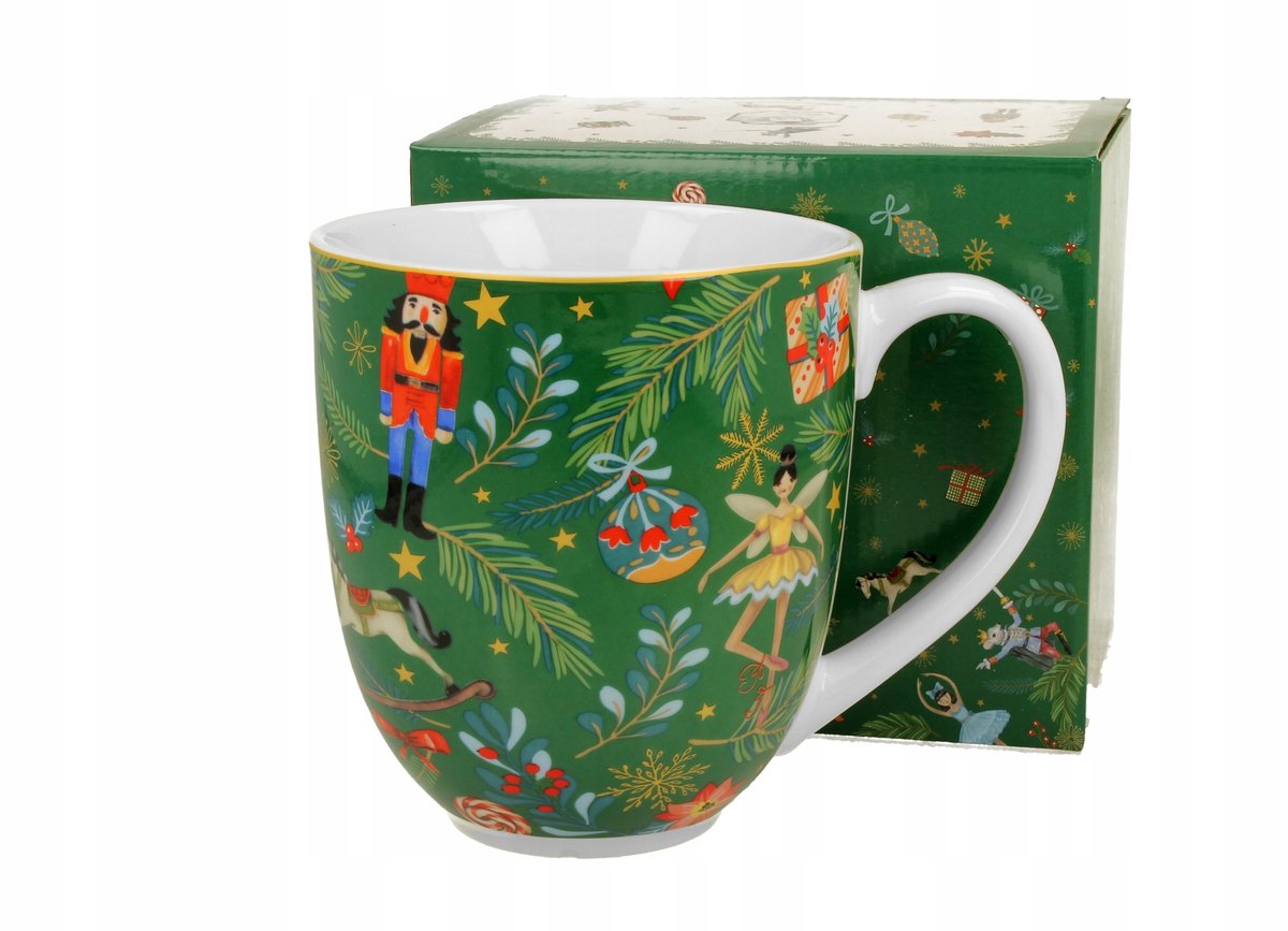 XXL Kerstmok "De Notenkraker" - 1000 ml Porselein