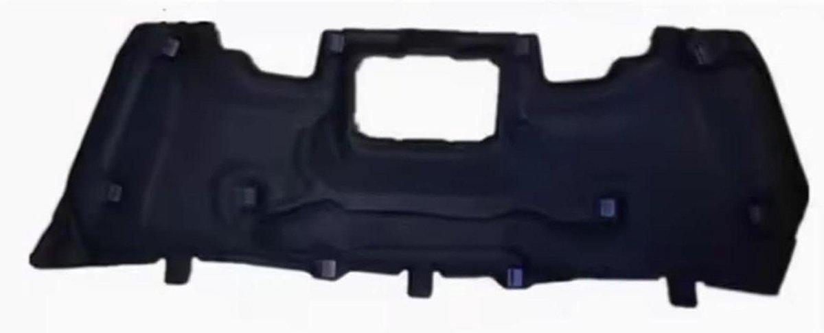 Motor Isolatiehoes - Kap Dichtingsmat - Motor Beschermen - Warmte & Geluid Dempend - 10L x 10W mm - Zwart