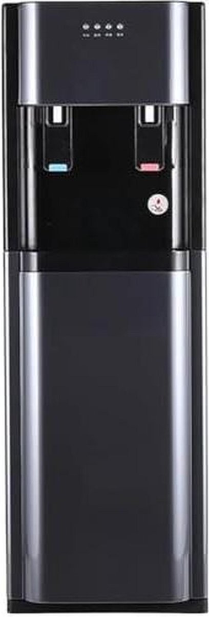 Waterdispenser Onderlader - Drankkoeler Fountain - Verfrissende Dranken - Drie Temperaturen - 32 x 31 x 93.5 cm - Blauwgrijs