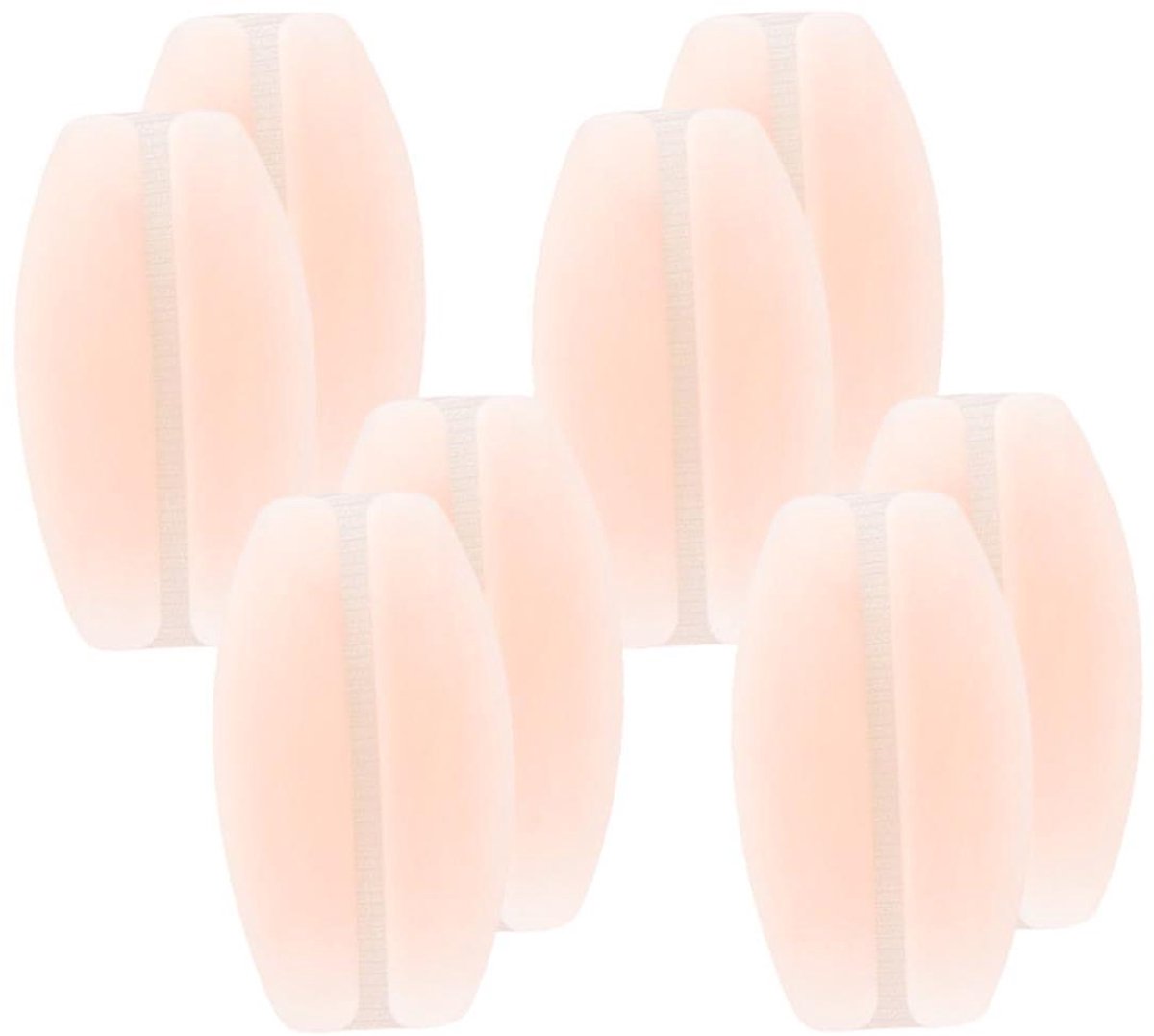 Schouderpads - Bandkussentjes - Draaggemak Vergroten - Antislip Grip - 9x5cm - Beige