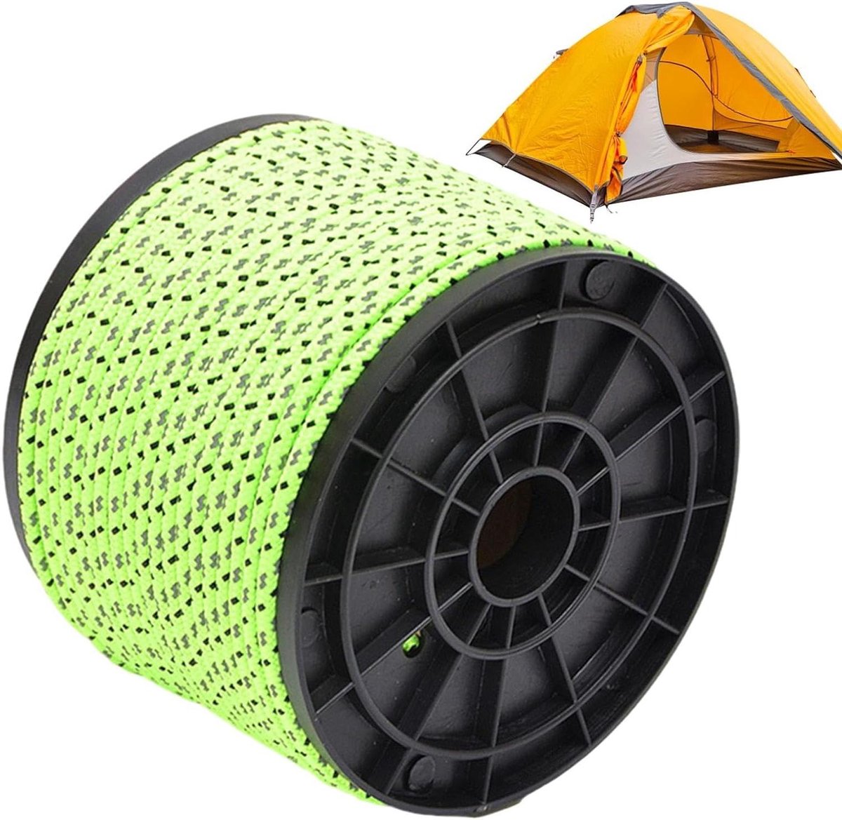 Reflecterend Paracord - Scheerlijnen Zeiltouw - Kamperen Buiten - Glow in Dark - 50 Meter - Reflecterend