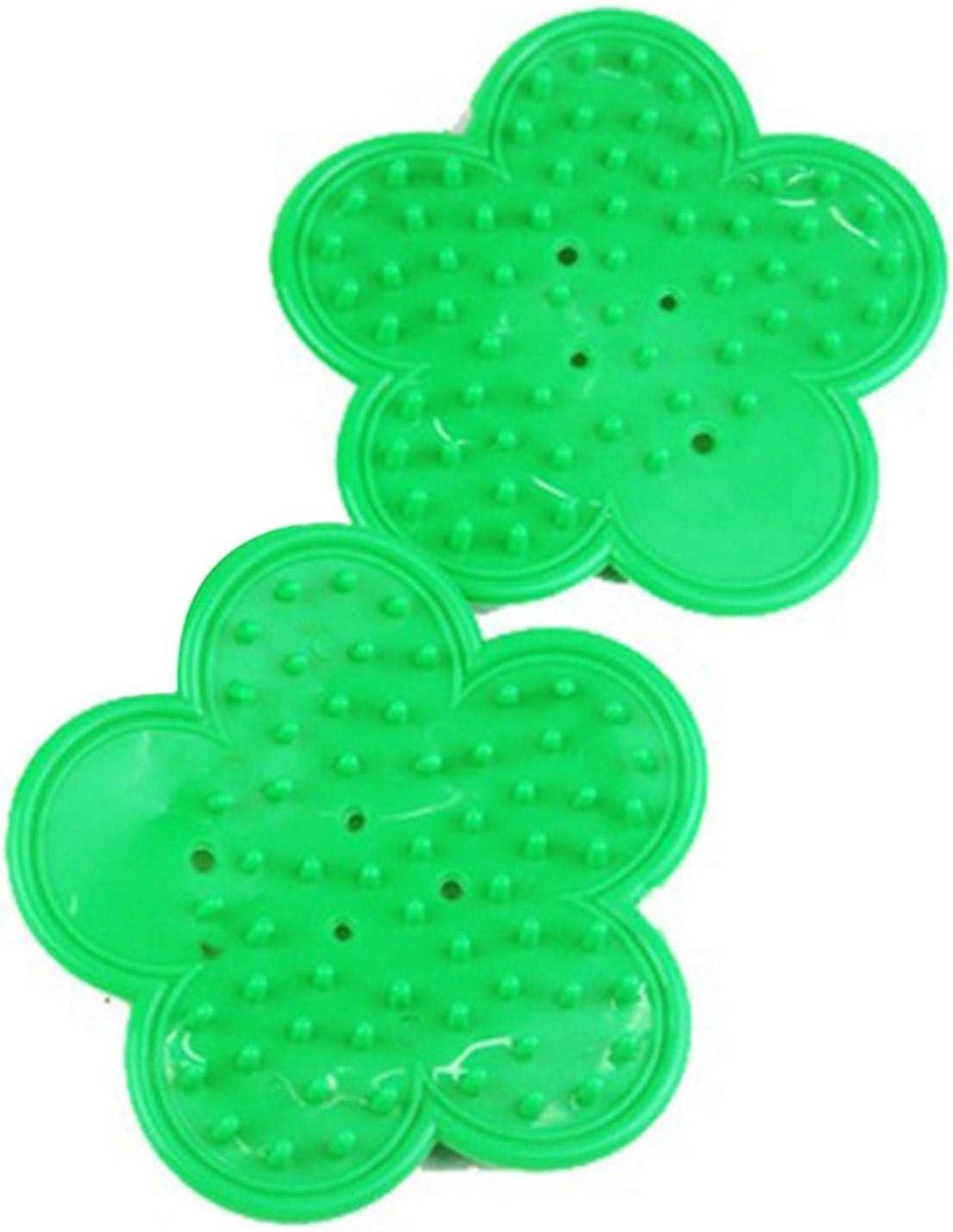 Rozenstripper Doornverwijderaar - Blad Stripper Tool - Bloemen Schoonmaken - Beschermt Handpalm - 12x12cm - Groen