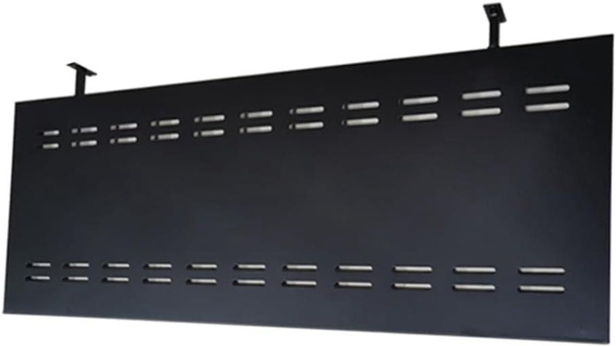 Privacypaneel Onder Bureau - Bureau Verdeler - Werkruimte Scheiden - Eenvoudige Installatie - 425 x 157 Inch - Zwart