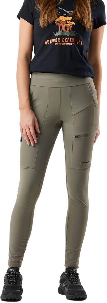 Swedemount Trondheim Trekkingbroek – Dames outdoor broek Groen