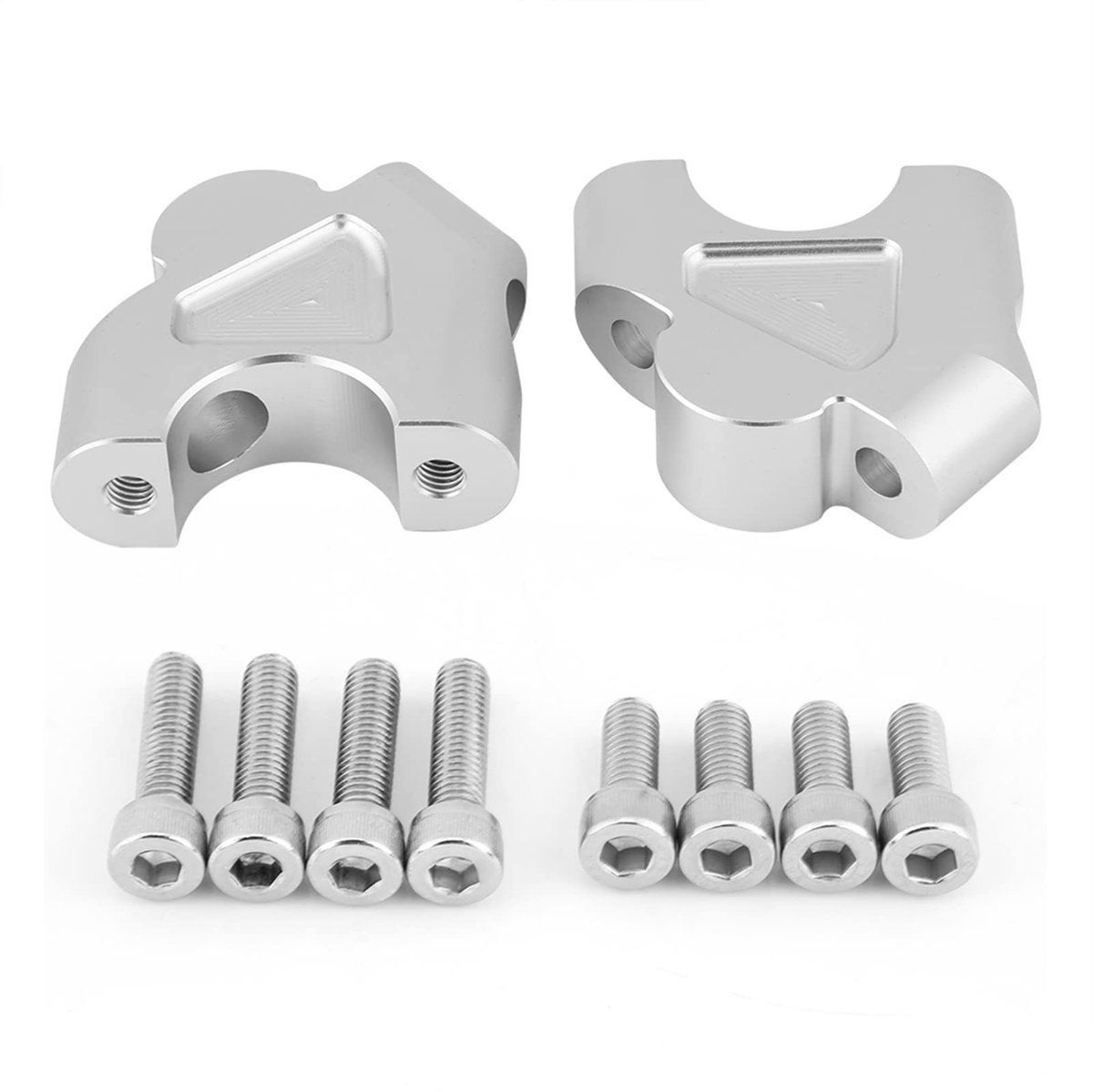 LIVIA HOME - Stuurverhogerklem - Motorfiets Hoogte Up Adapters - Verhoogt Stuur met 30 mm - Aluminium - Geschikt voor R1200GS LC 2014-2018 - Z...