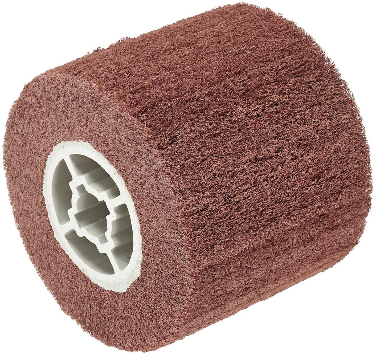 Niet-geweven Slijpwiel - Lamellenwiel Polijst - Metaal Bewerken - Open Mesh Structuur - 120x100x19mm 800 Korrel - Rood