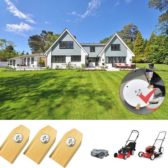 Messen Messenset 30-delig - Vervangende Messen - Premium Kwaliteit - Roestvrij Staal - Bladdikte 0,75 mm - Compatibel met Robotmaaiers - Vervangingsmessen — afbeelding 5