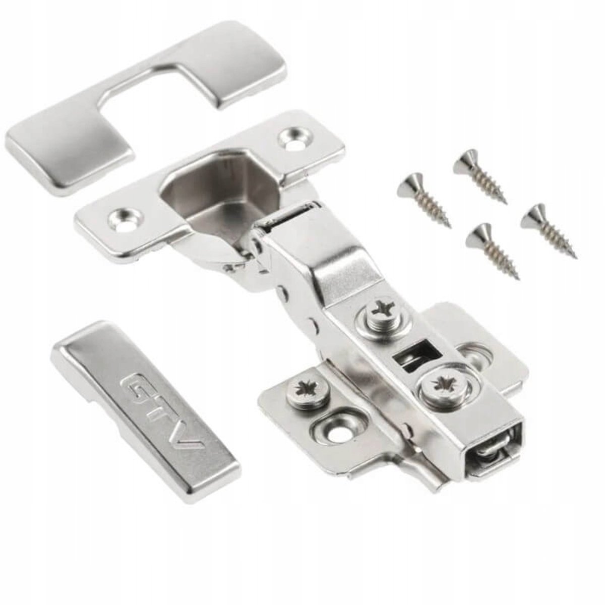 GTV SILENTO PRO Dubbele Deur Scharnier met Soft-Close & Gids