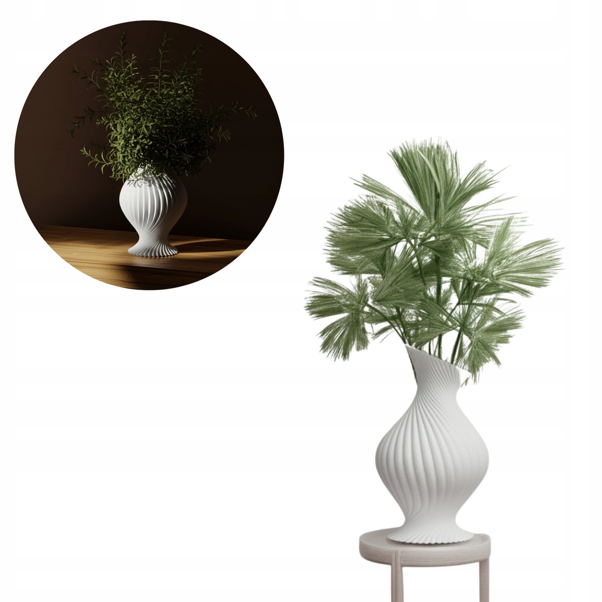 Onbreekbare Decoratieve Vaas - Modern, Stijlvol & Lichtgewicht