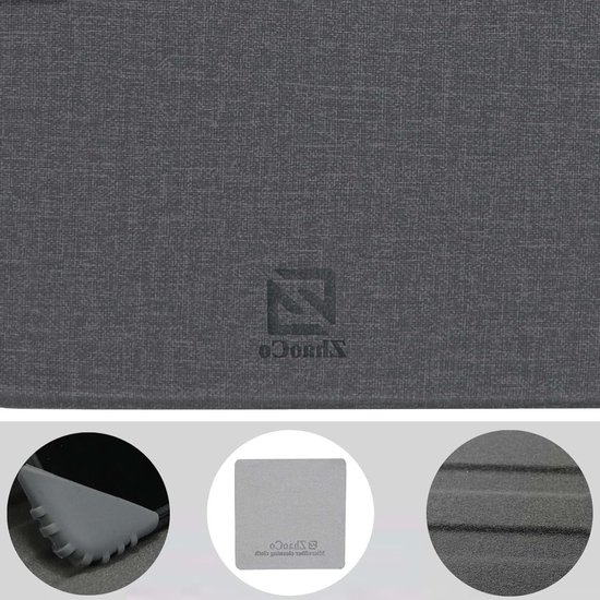 Universele Afneembare Hoes voor 6'' Kindle 2024/2022 en Kobo Nia/Clara 2E/Clara HD, Lichtgewicht Bescherming met Meerdere Kijkhoeken - Grijs van Universele — afbeelding 5