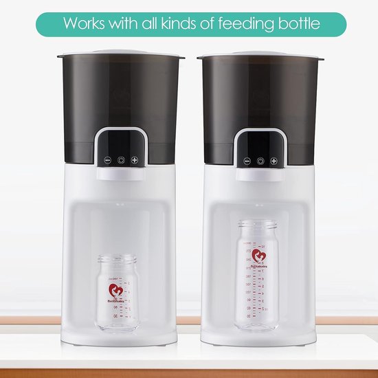 Babyfles Waterdispenser - 1.7L - LED Display - Verstelbare Temperatuur - Nachtlampje — afbeelding 4