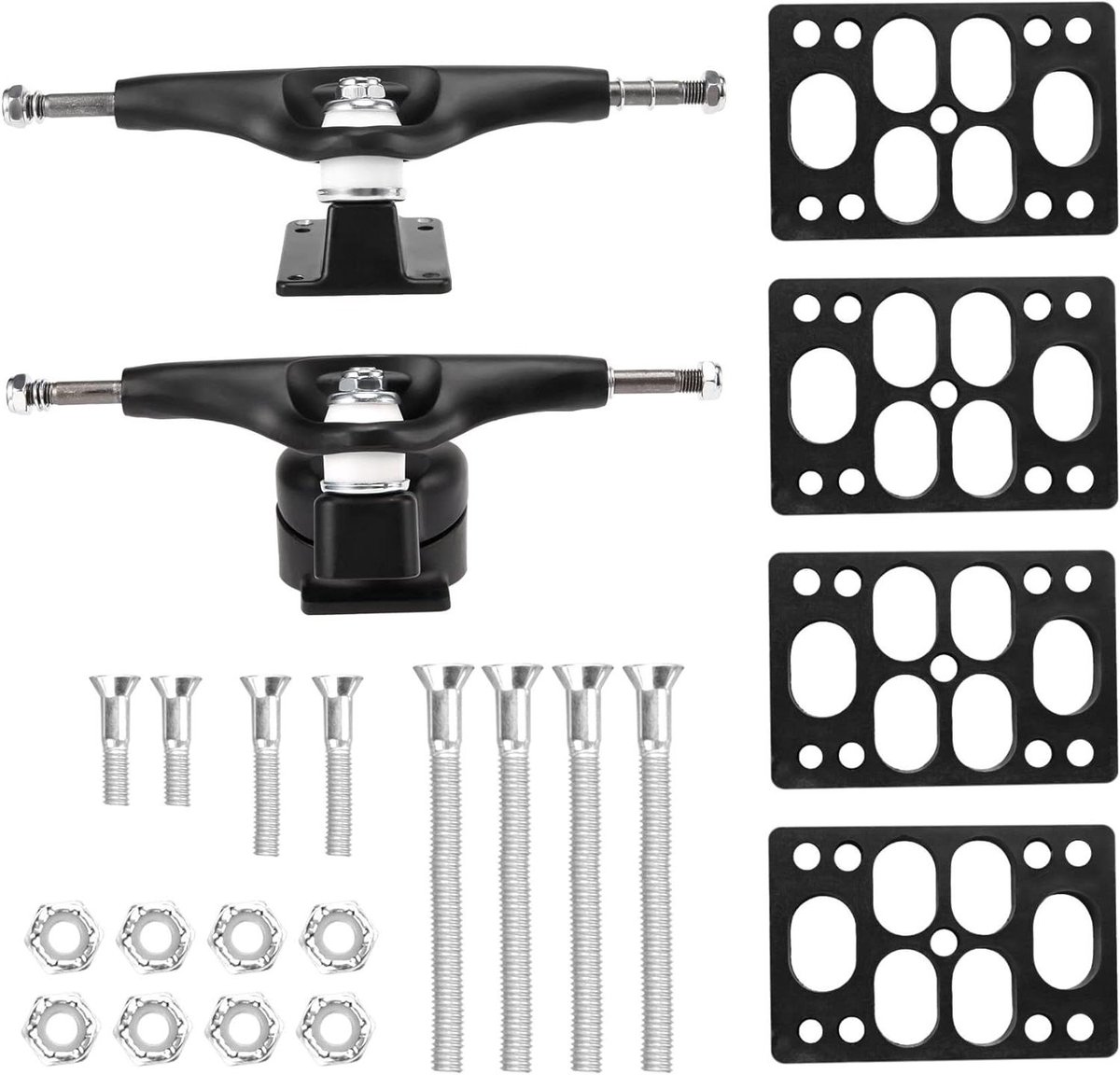 Surf Skateboard Trucks Surf Adapter Set Surf Gevoel Creëren Verbeterd Veersysteem 6.25 Inch