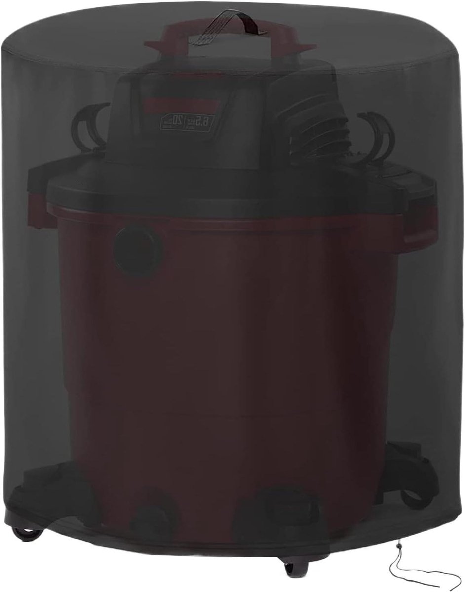 Beschermhoes Stofzuiger - Stofkap Machine - Apparatuur Opslag - Waterdicht Oxford Materiaal - 60 x 67.3 cm - Zwart