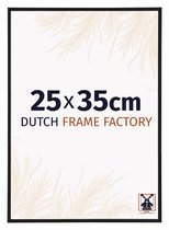 Fotolijst 25x35 cm - Kunststof - Zwart Mat - Angers