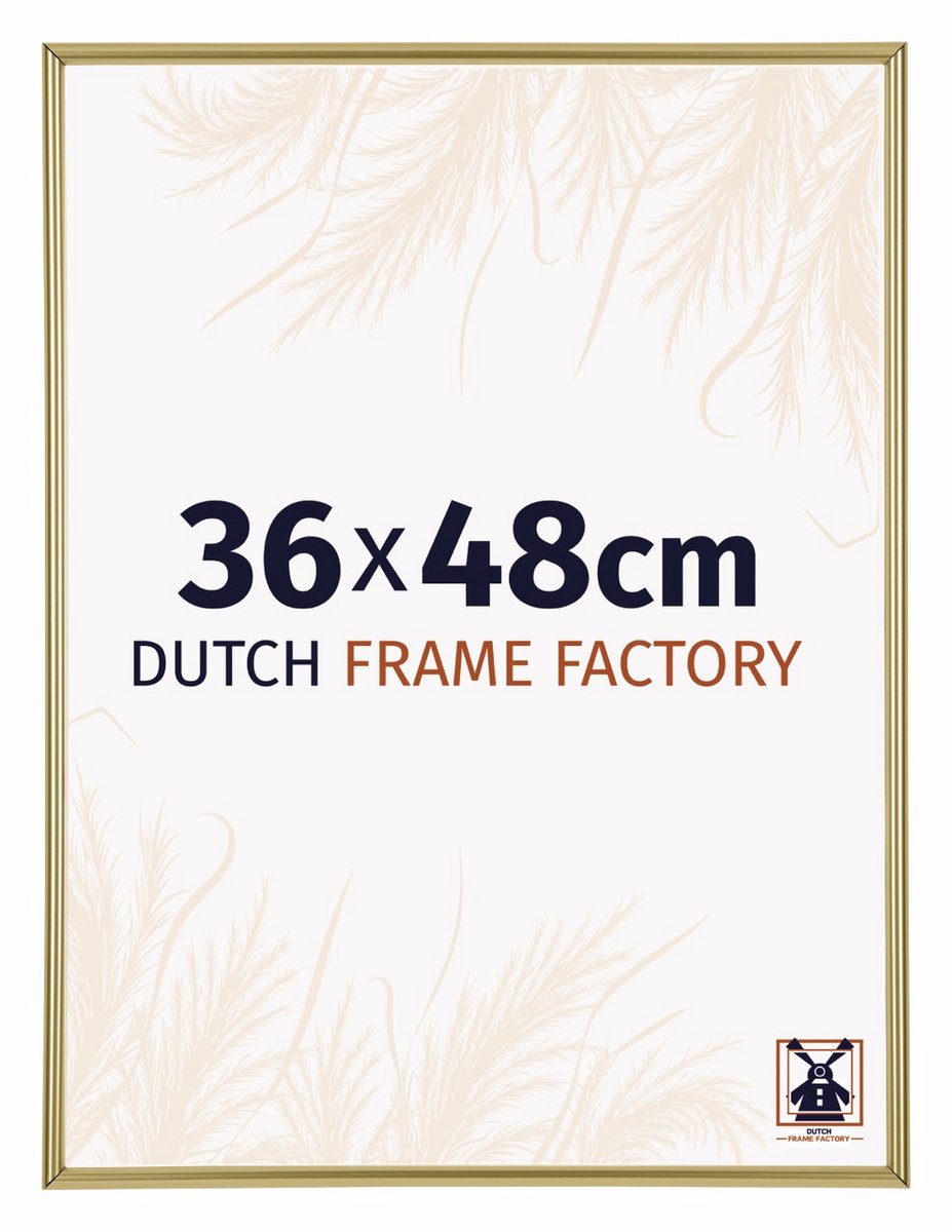 Dutch Frame Factory Fotolijst 36x48 cm - Kunststof - Goud - Angers