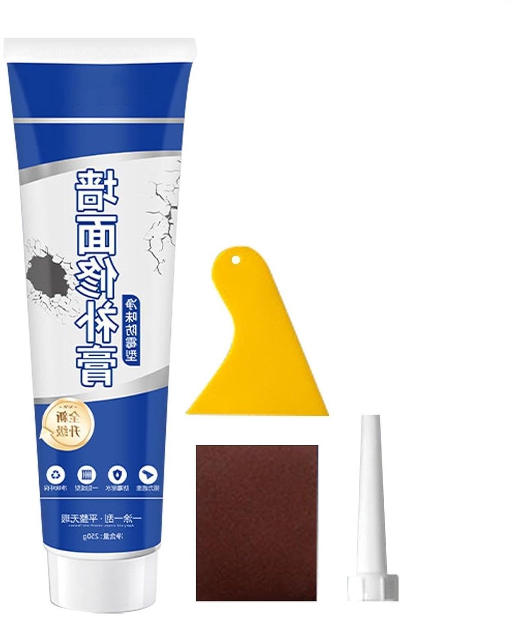 Muur Reparatie Pasta - Scheuren Vulmiddel - Woning Verbetering - Waterdichte Afwerking - 250g - Wit