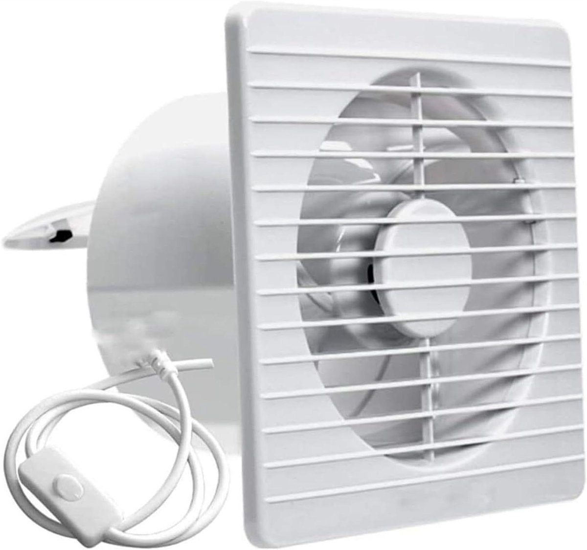 Afzuigventilator - Ventilatiesysteem - Luchtkwaliteit Verbeteren - Stille Werking - 100-11