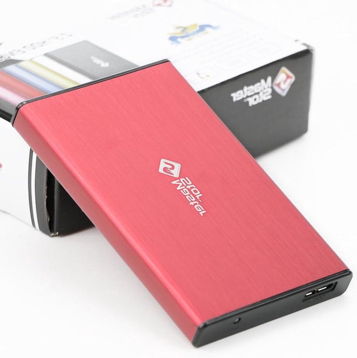 Externe Harde Schijf - Draagbare Opslag - Bestanden Opslaan - Supersnelle USB 3.0 - 160 GB - Rood