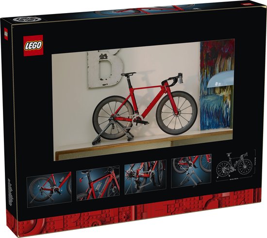 LEGO Icons Racefiets Voertuig Bouwpakket voor Volwassenen - 11380