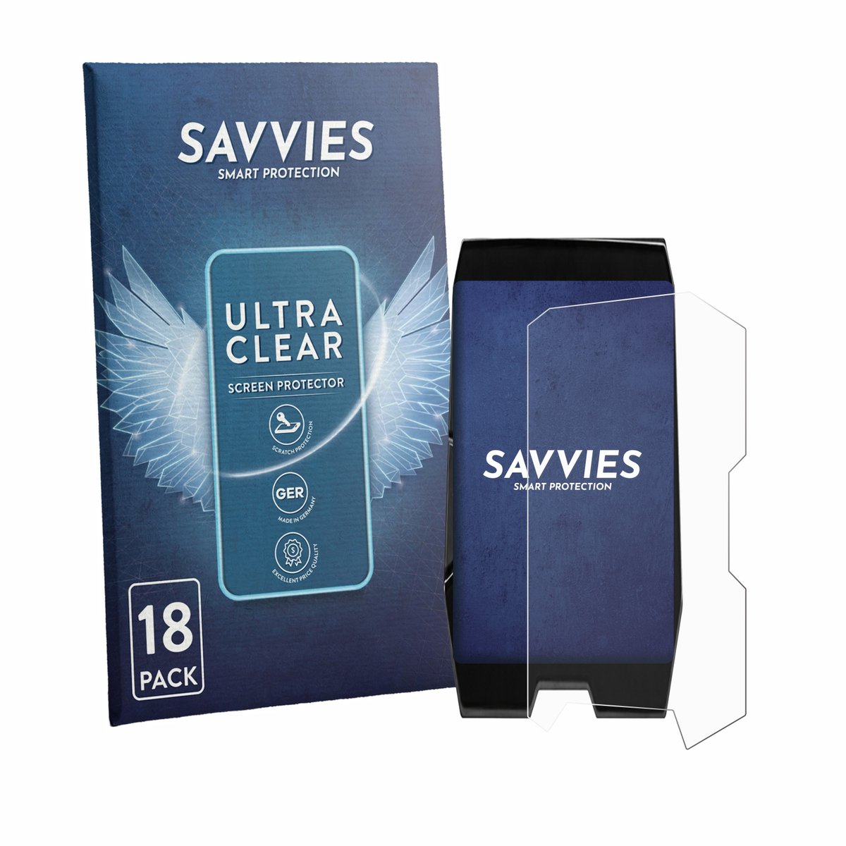 Savvies - Screenprotector voor Honda CB125R 2022 - Folie Beschermfolie transparant 18 Stuks