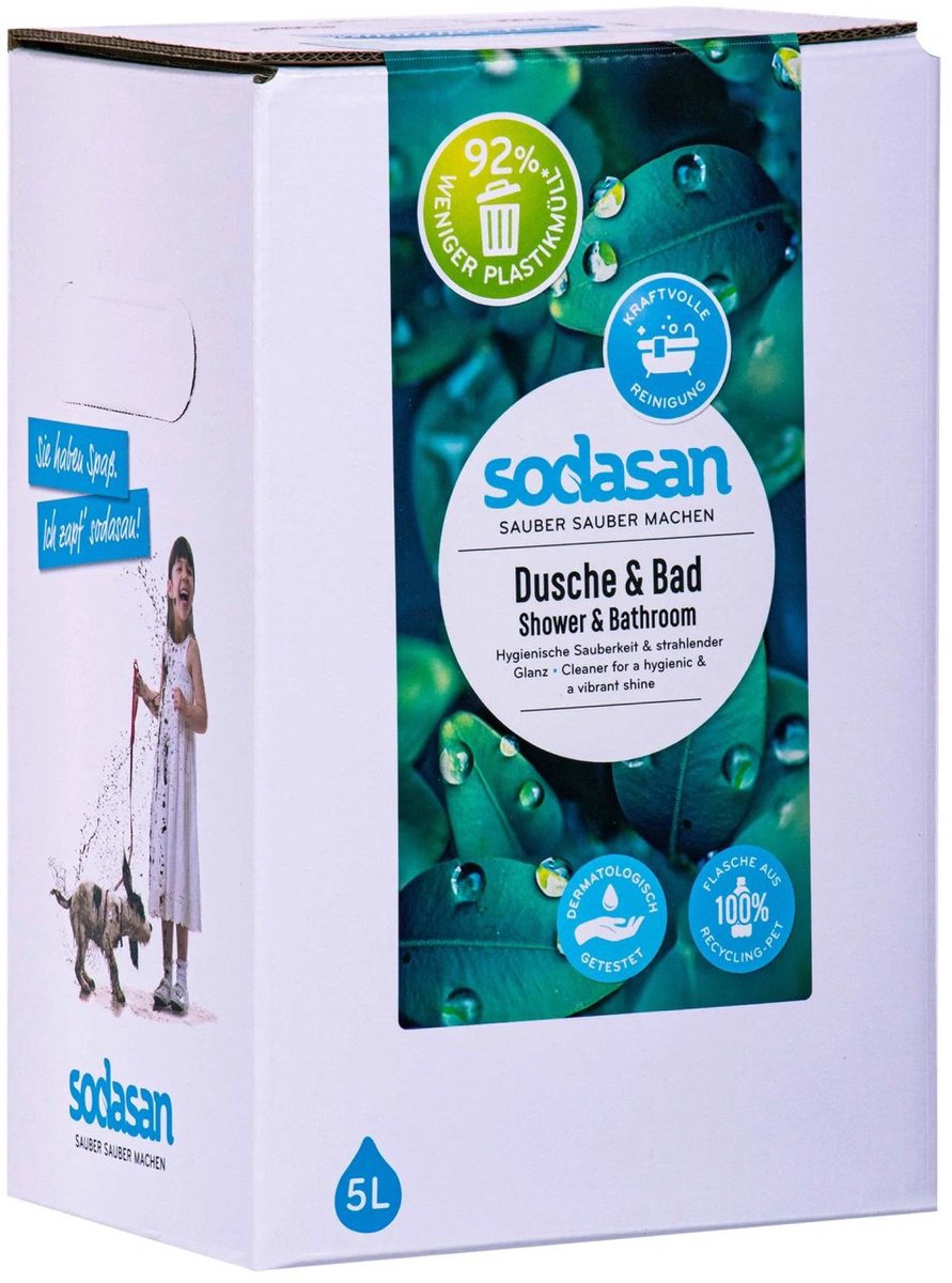 Badkamer Reiniger, Douche Reiniger, 5 Liter Navulling