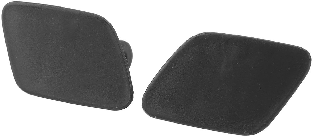 Dailygoods- Koplampwasdeksel - Vervangend voor X5 E70 2007-2013 - ABS - Ongeverfd - Eenvoudige installatie - Set van 2 - Koplampwasinstallatie