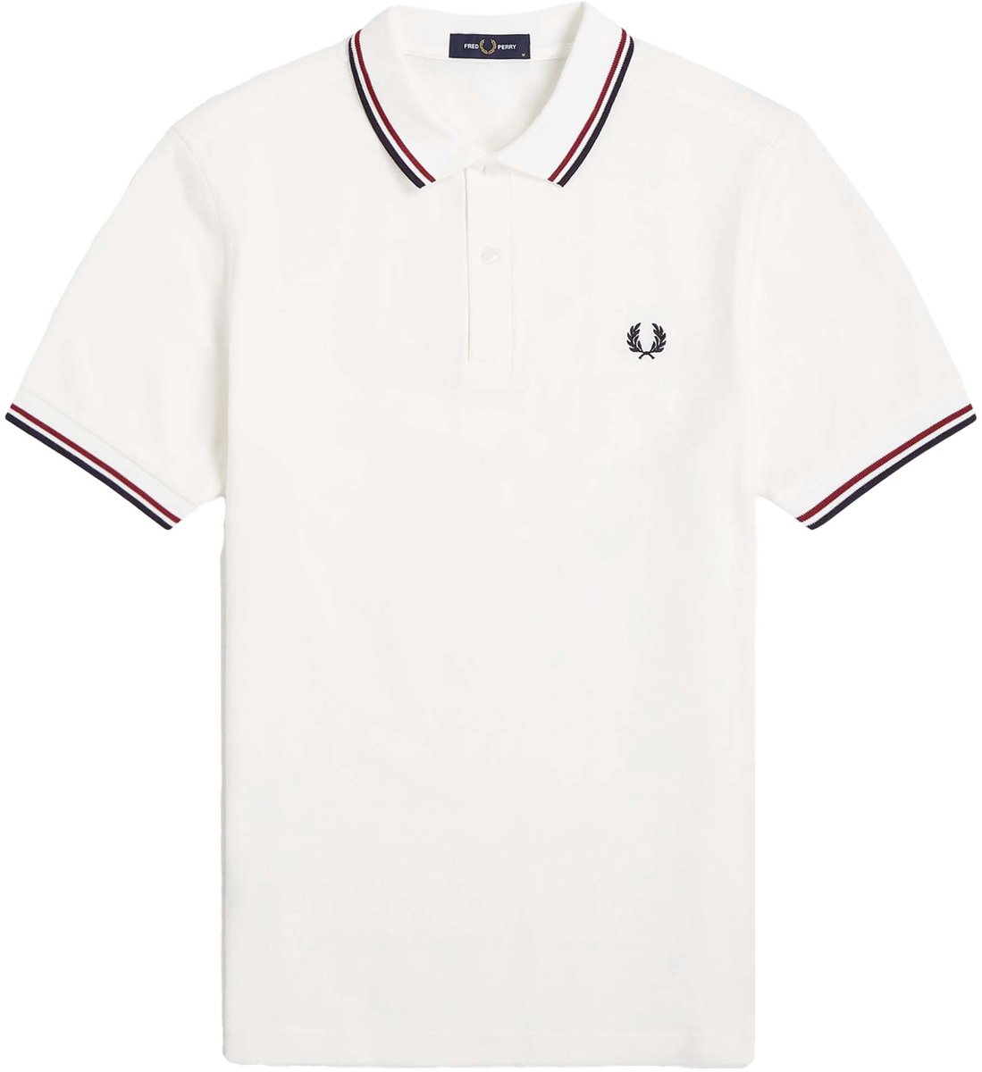Fred Perry Polo M3600 Off T60 – Heren Wit