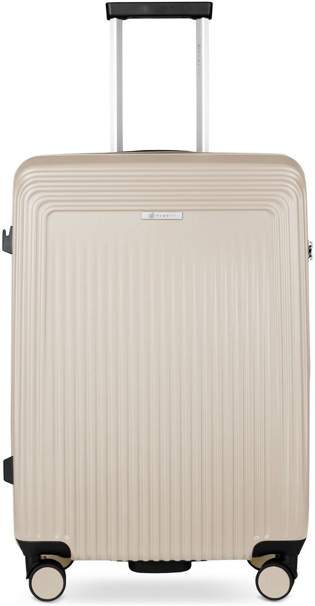 bugatti trolley Linea Hard-Top Case Beige 66cm