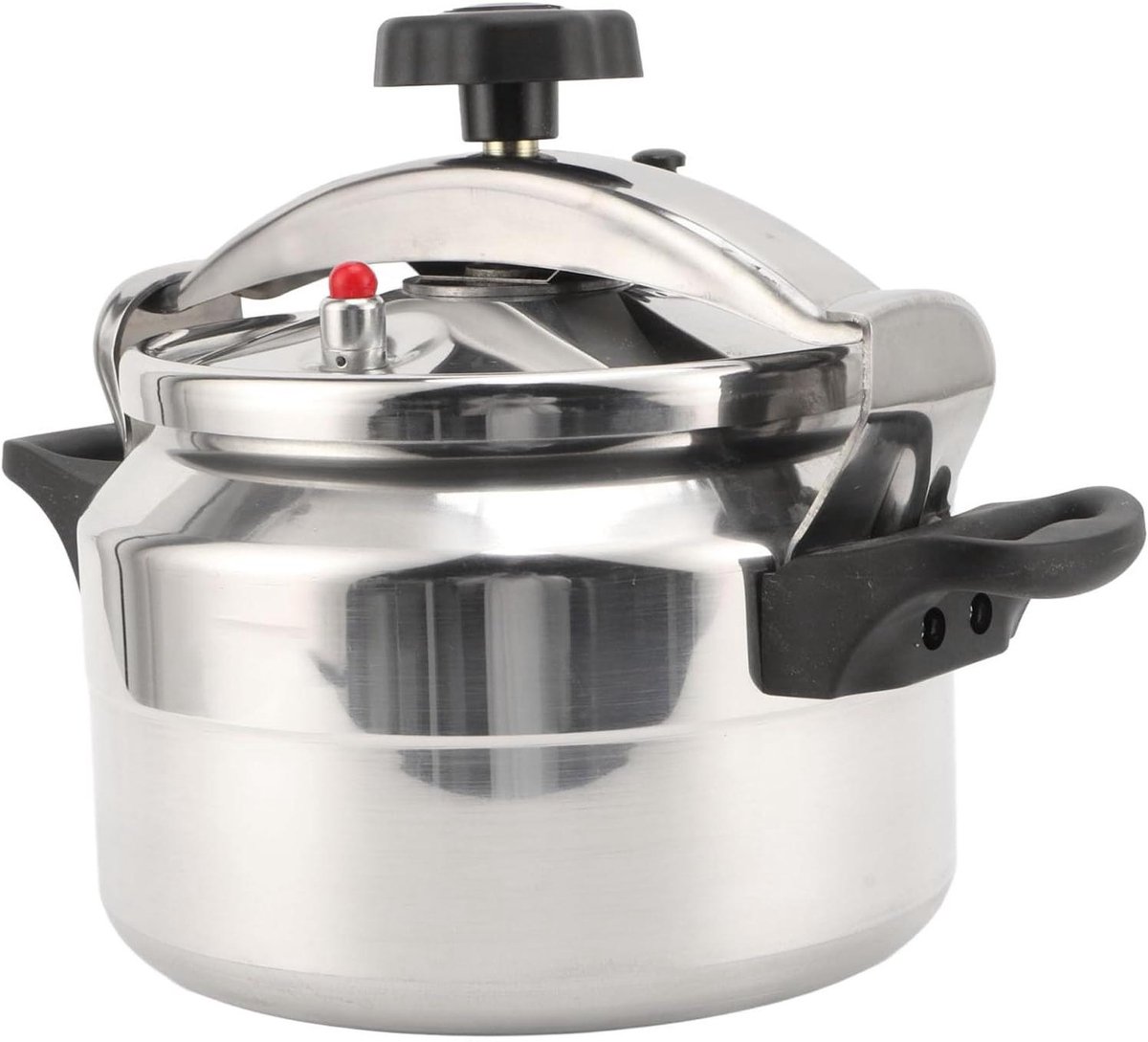 Snelkookpan Aluminium - Drukpan Keuken - Snel Koken - Gelijkmatige Warmte - 3 Liter - Zilver