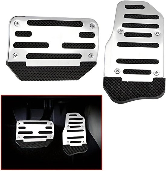 Auto Pedaalhoezen - Rem Gaspedaal - Veiliger Rijden - Antislip Ontwerp - 1 Set - Rood — afbeelding 4